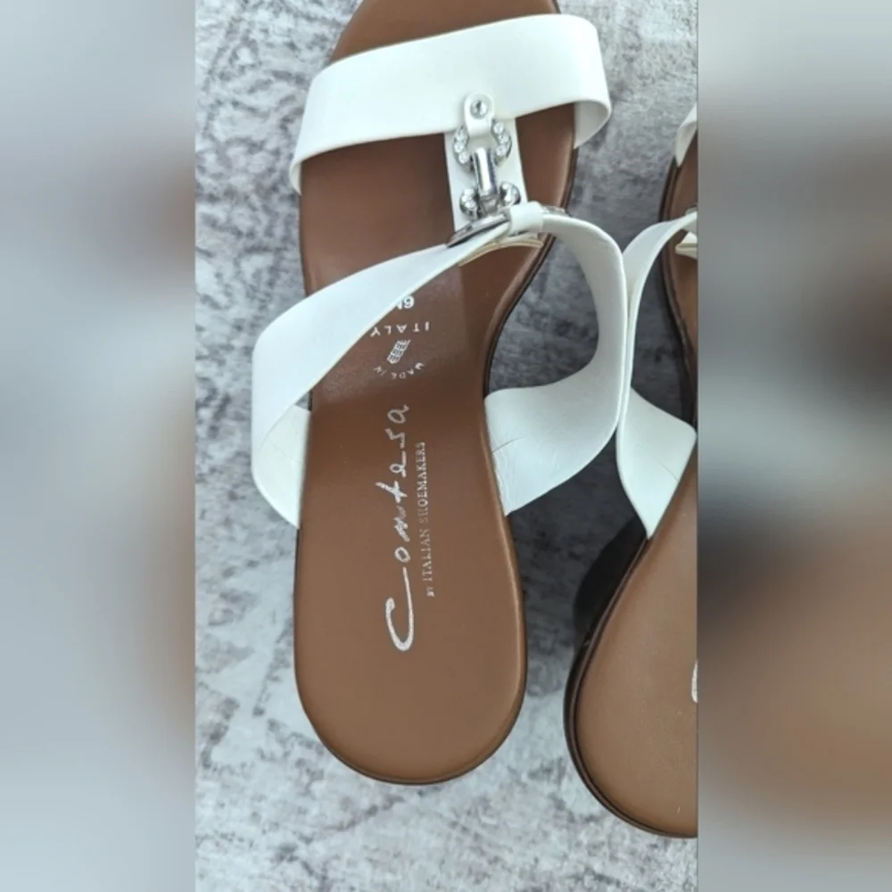 Contessa Wedge Sandals made in Italy Size 6M